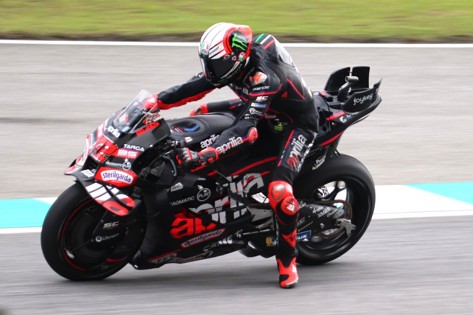 Aprilia Locked Out the Top Four at Mandalika — a First in the Factory's MotoGP History