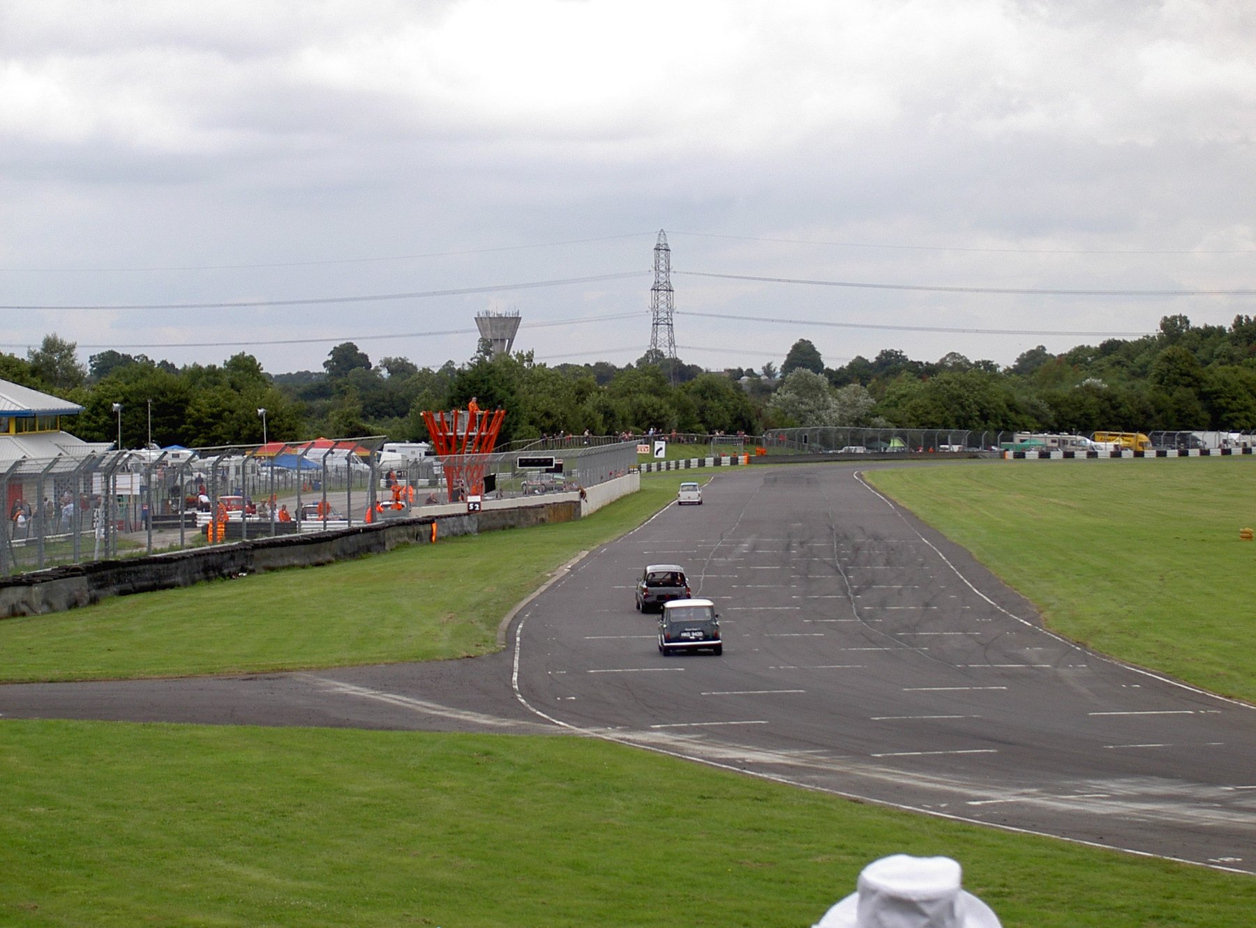 Castle Combe's start/finish straight. The Wiltshire circuit has run drift demonstrations for years, but the LZ World Tour is the biggest drift programme it has taken on — and in 2026 it grew from one day to two.