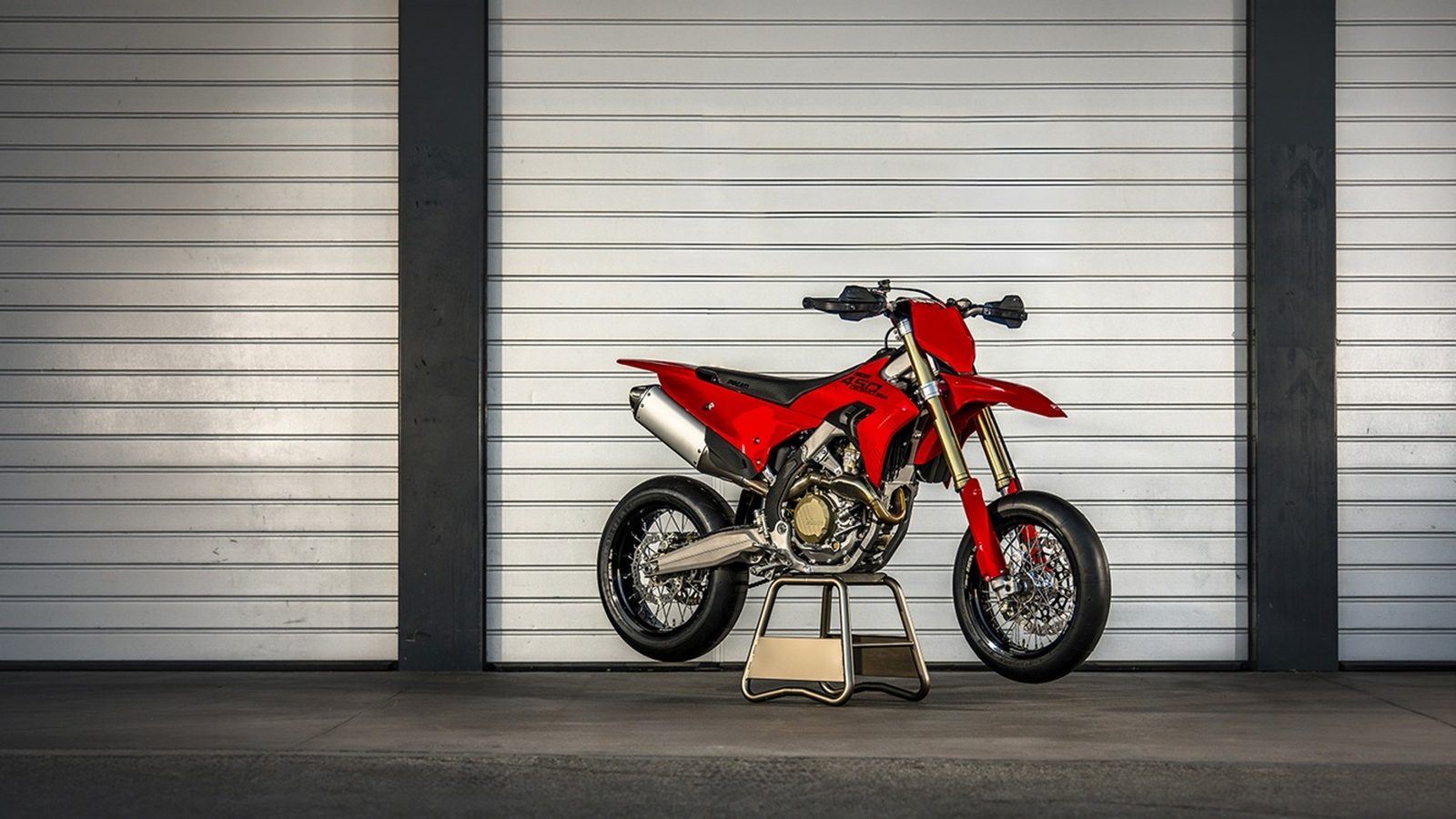 Ducati Built Its First Ever Race-Only Supermoto for Its 100th Birthday