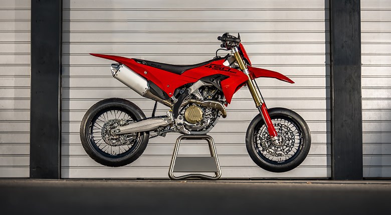 Ducati Built Its First-Ever Supermoto. It's the Only Ducati Sold With Slick Tires From the Factory.