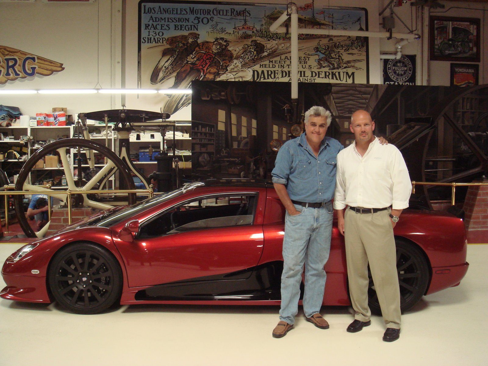 Jay Leno Owns 340 Vehicles. Almost All of Them Run.