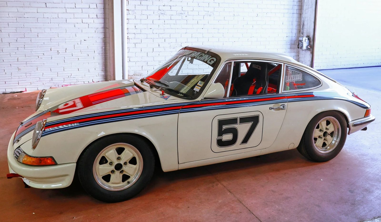 Market Find: A 1969 Porsche 911S Race Car That Once Carried Monte Shelton's Number 57