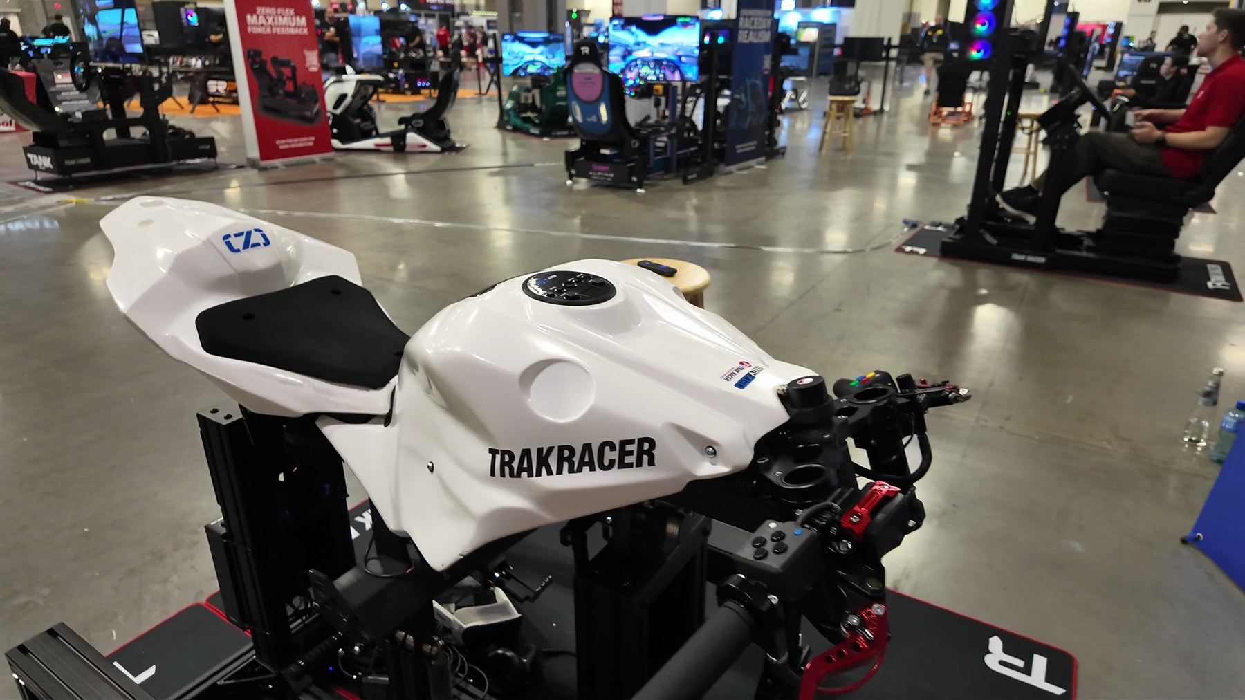 Corsair Just Bought Trak Racer — Fanatec Now Sells the Whole Rig, Motorcycle Sim Included