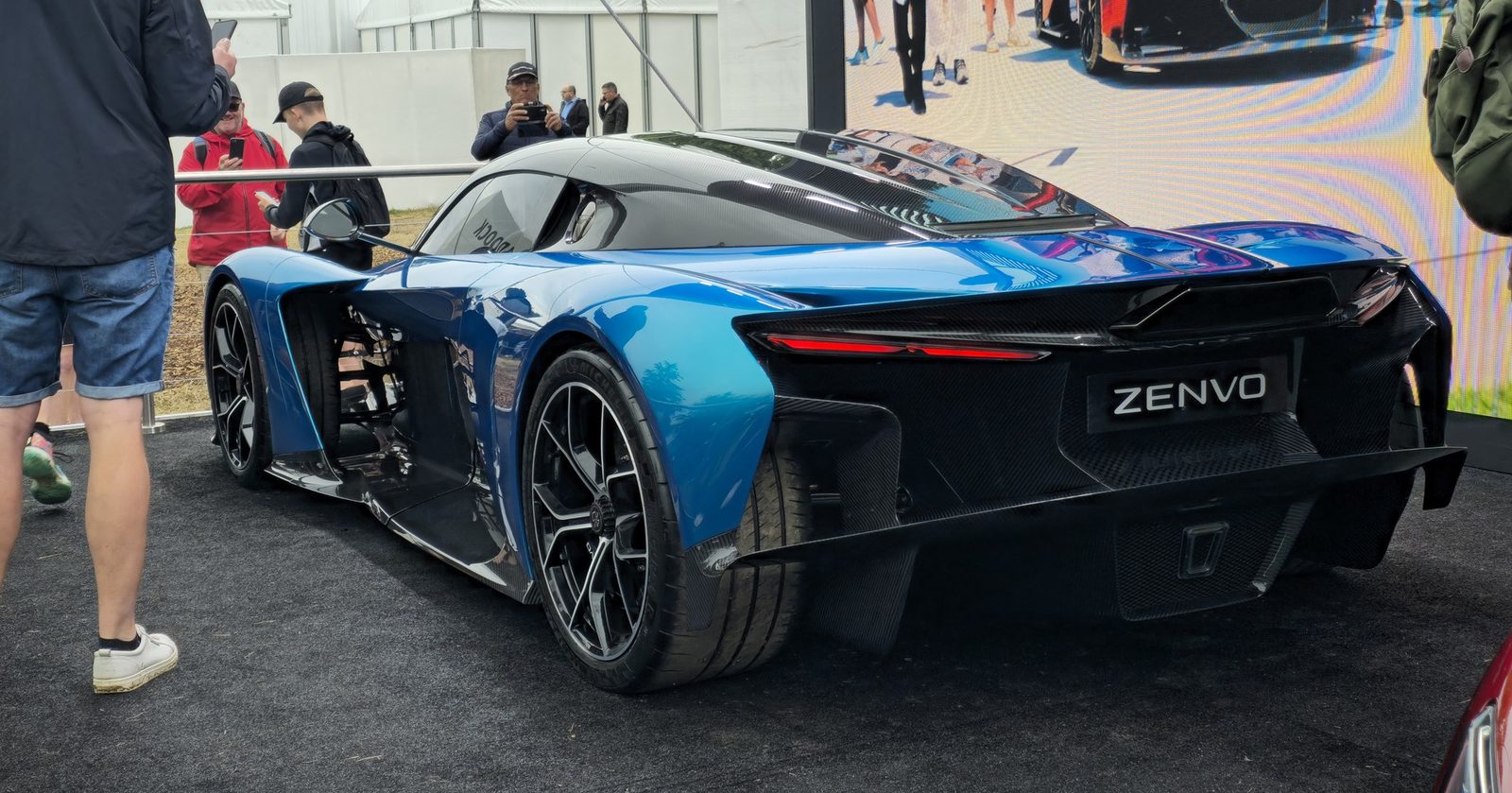 Zenvo's 1,850 HP V12 Hybrid Hypercar Just Showed Its Production Face at Goodwood